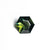 1.23ct 7.52x6.53x3.58mm Hexagon Step Cut Sapphire 23498-12