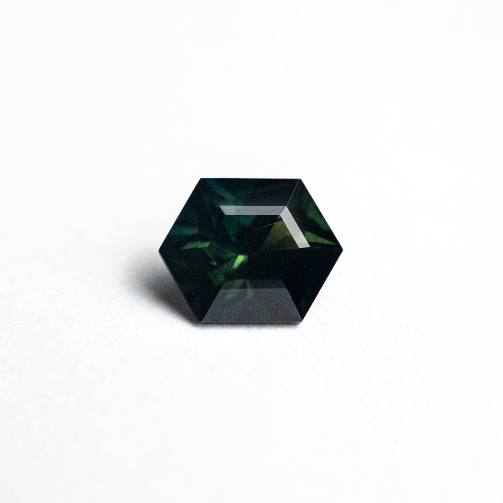 1.08ct 6.92x5.44x3.86mm Hexagon Step Cut Sapphire 23498-13