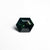 1.08ct 6.92x5.44x3.86mm Hexagon Step Cut Sapphire 23498-13
