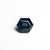 1.13ct 6.53x5.37x3.91mm Hexagon Step Cut Sapphire 23498-15