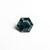 0.96ct 6.48x5.63x3.87mm Hexagon Step Cut Sapphire 23498-17