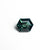 1.00ct 6.62x5.14x3.50mm Hexagon Step Cut Sapphire 23498-18