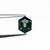 1.00ct 6.62x5.14x3.50mm Hexagon Step Cut Sapphire 23498-18