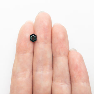 1.00ct 6.62x5.14x3.50mm Hexagon Step Cut Sapphire 23498-18