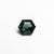 0.87ct 6.37x5.29x3.19mm Hexagon Step Cut Sapphire 23498-20