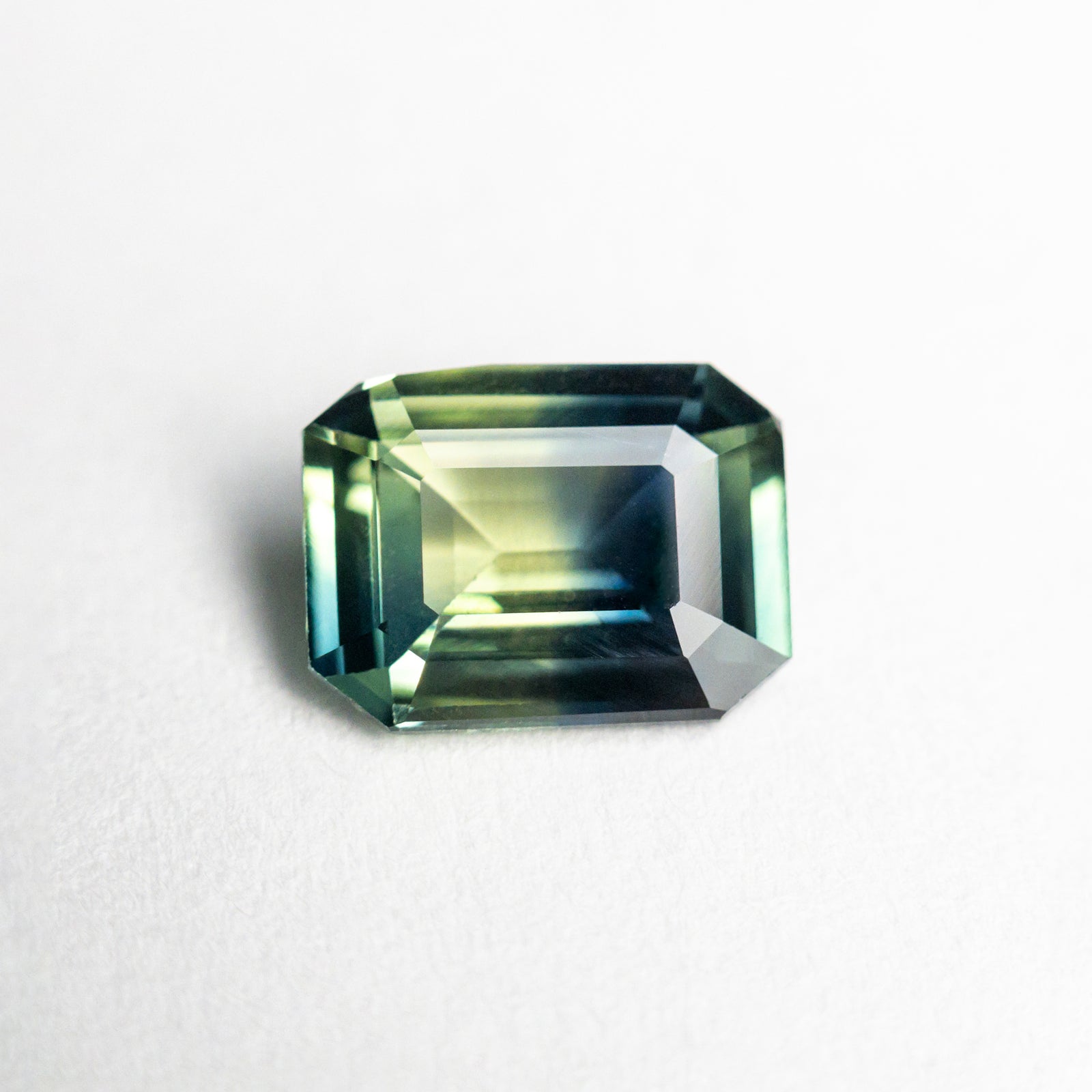 1.22ct 7.44x5.64x2.93mm Cut Corner Rectangle Step Cut Sapphire 23513-01