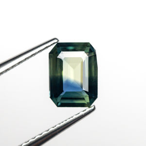 1.22ct 7.44x5.64x2.93mm Cut Corner Rectangle Step Cut Sapphire 23513-01