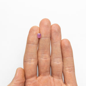 1.11ct 6.35x4.58x3.74mm Cushion Brilliant Sapphire 23516-01