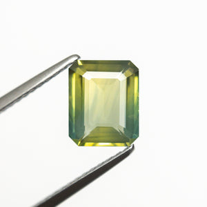1.58ct 1.58x6.39x2.97mm Cut Corner Rectangle Step Cut Sapphire 23526-01