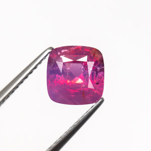 2.56ct 7.48x7.29x5.06mm Cushion Brilliant Sapphire 23578-01