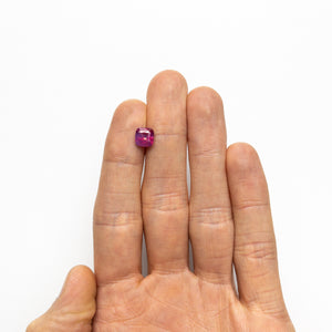 2.56ct 7.48x7.29x5.06mm Cushion Brilliant Sapphire 23578-01