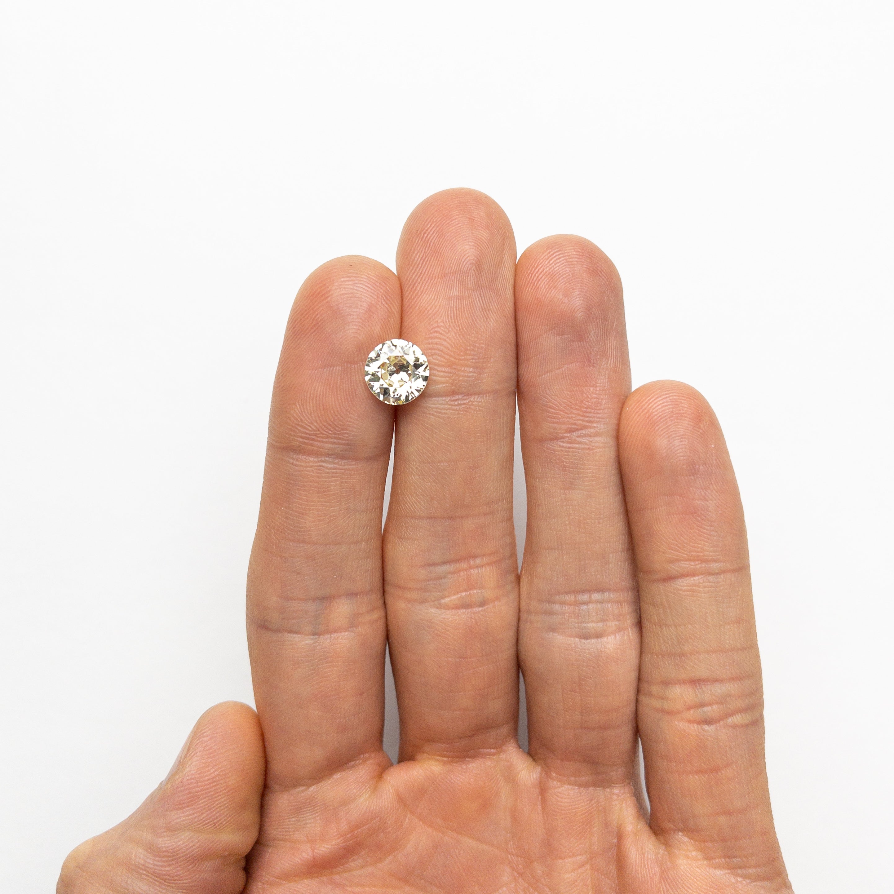 2.06ct 8.58x8.35x4.57mm GIA VS1 S-T Antique Old European Cut 23650-01