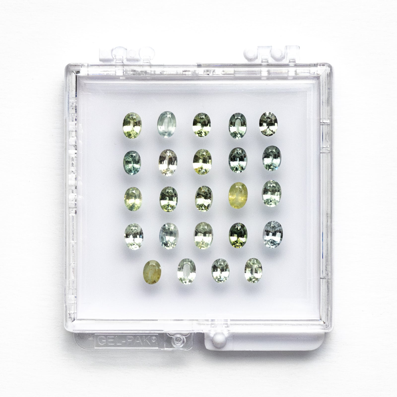 8.97cttw 24pc Oval Brilliant Sapphire Parcel 23666-02