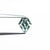 0.82ct 5.65x4.57x3.93mm Shield Brilliant Sapphire 23671-04