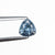 0.69ct 4.92x4.99x3.67mm Trillion Brilliant Sapphire 23675-09