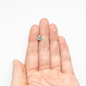 1.47ct 6.55x6.67x4.43mm Trillion Brilliant Sapphire 23676-02