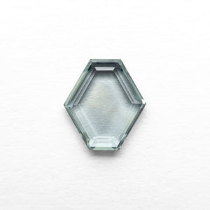 1.02ct 7.25x6.59x2.03mm Hexagon Portrait Cut Sapphire 23677-11