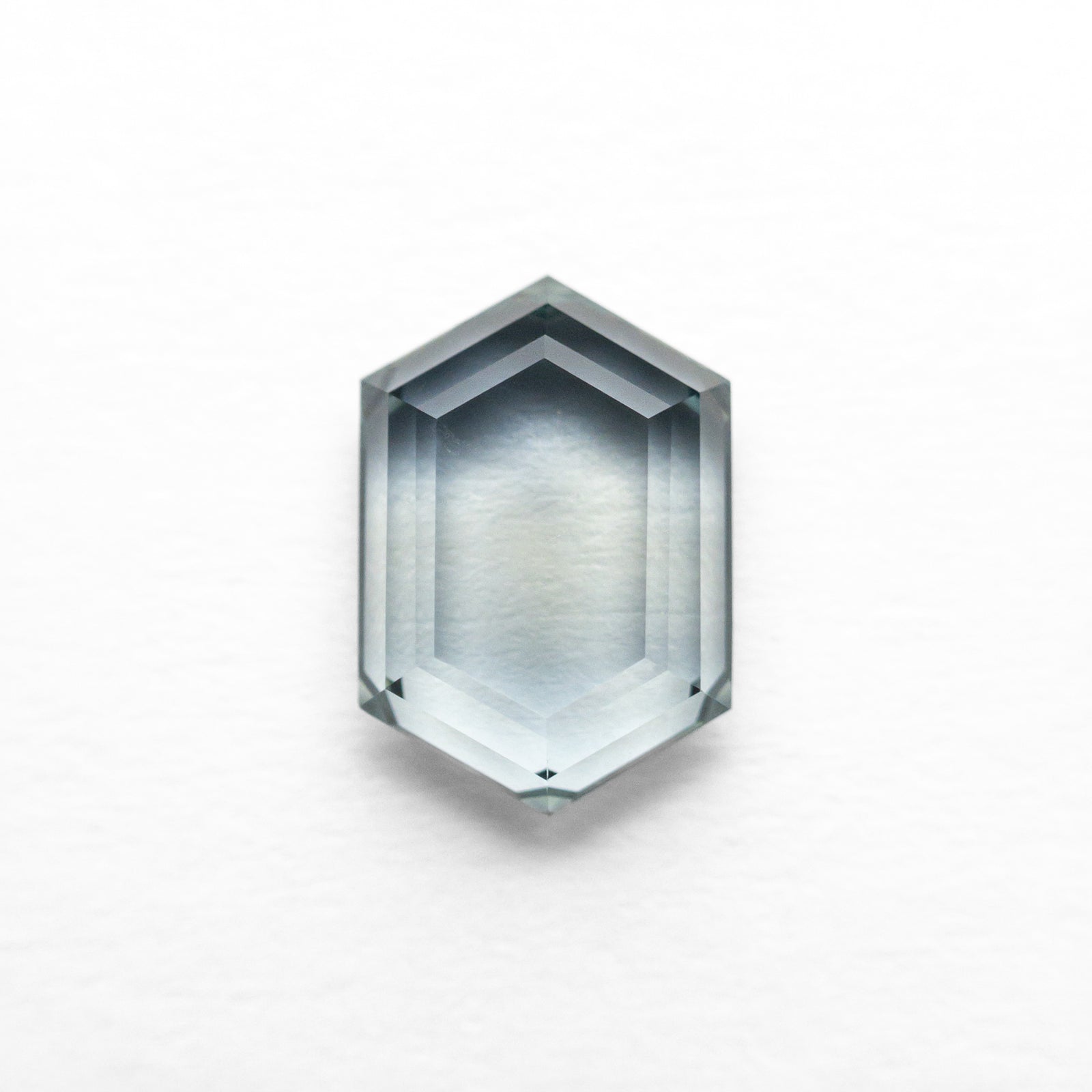 1.69ct 8.38x5.76x2.86mm Hexagon Portrait Cut Sapphire 23677-12