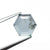 3.67ct 8.48x9.28x4.02mm Hexagon Portrait Cut Sapphire 23678-08