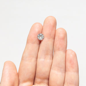 1.36ct 6.65x6.60x4.45mm Round Brilliant Sapphire 23686-08