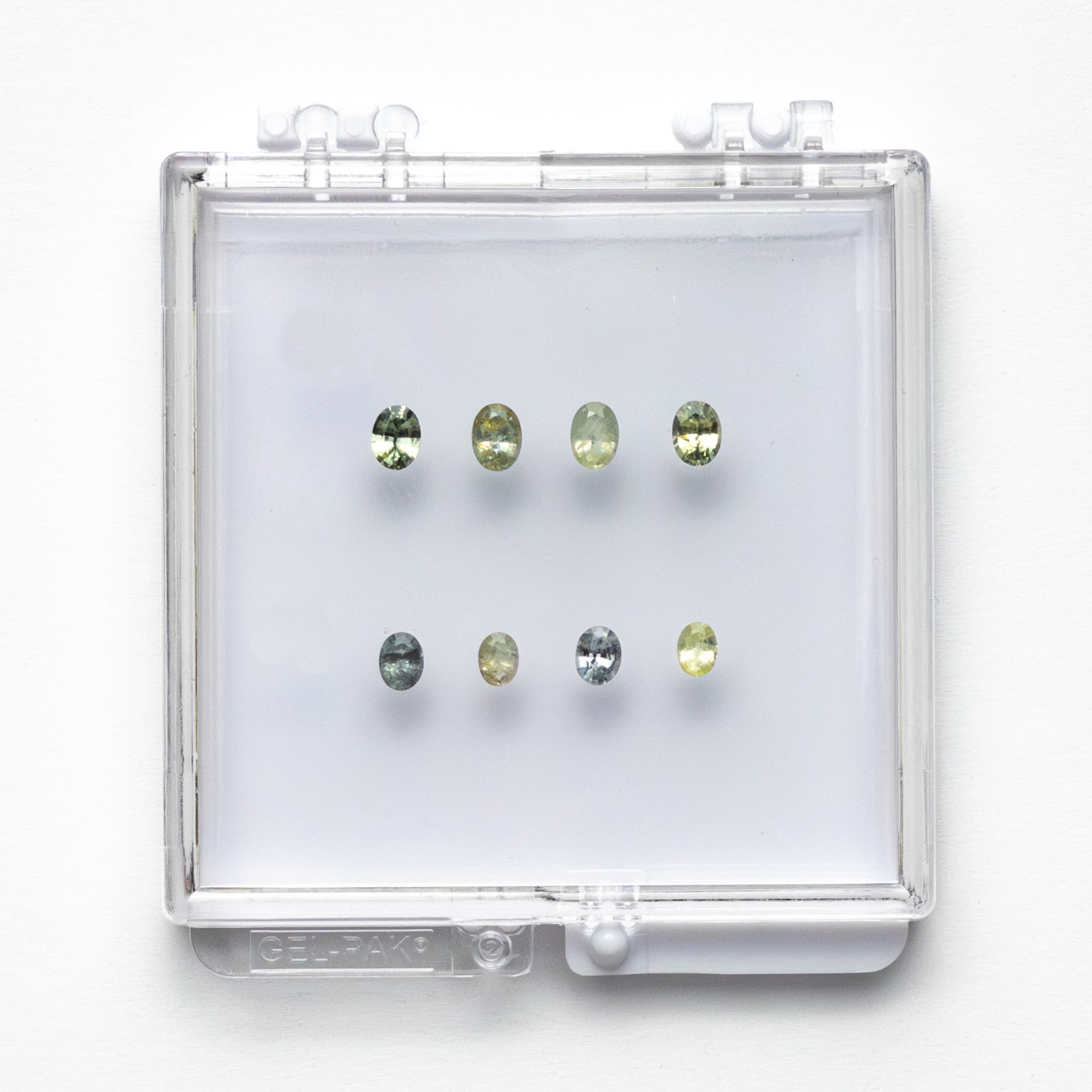 1.78cttw 8pc Oval Brilliant Sapphire Parcel 23690-00