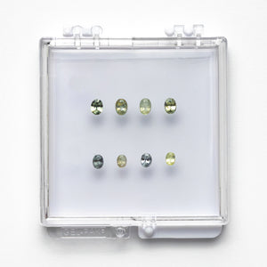 1.78cttw 8pc Oval Brilliant Sapphire Parcel 23690-00