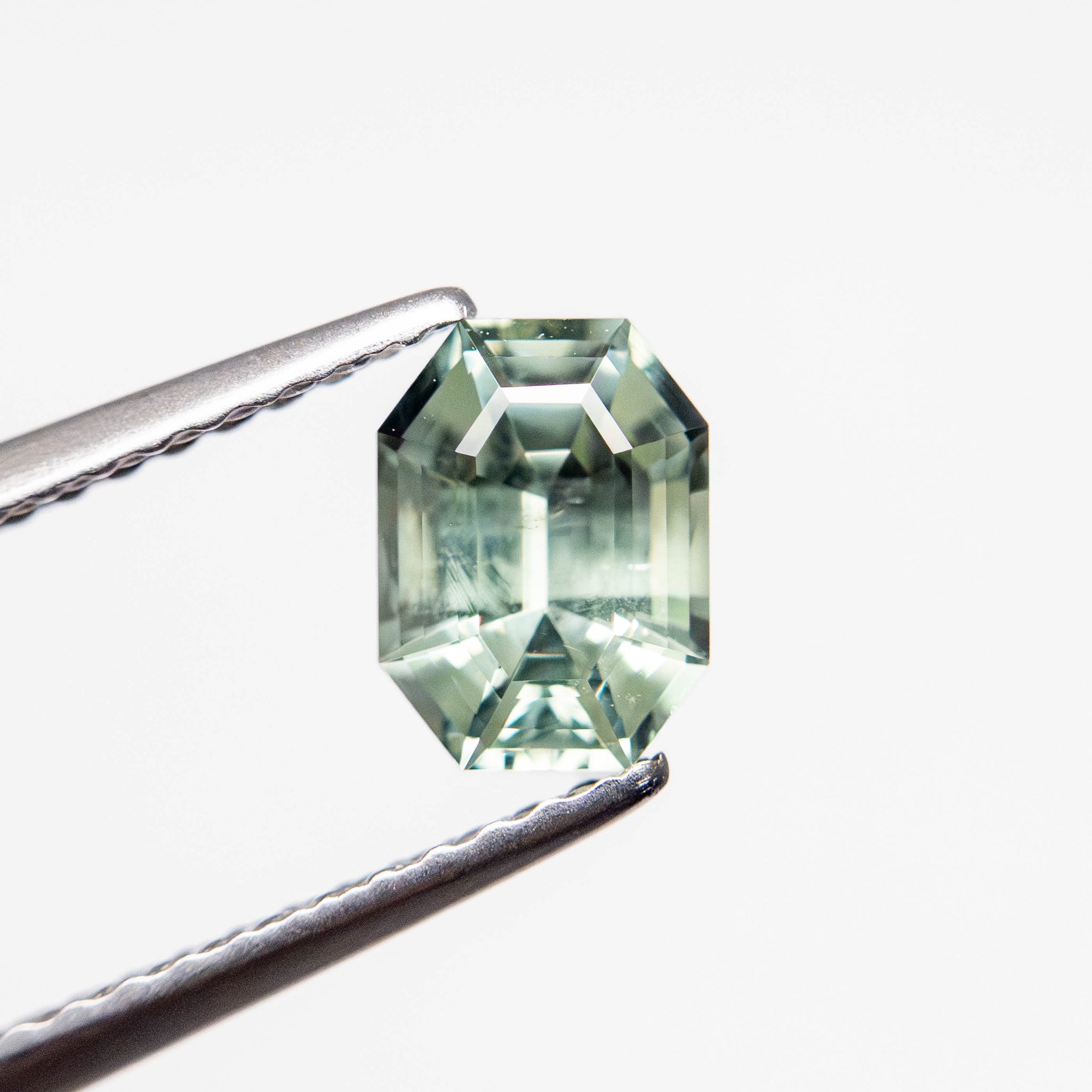 49x4 1.03ct 6.49x4.78x3.62mm Cut Corner Rectangle Step Cut Sapphire 23699-1 ...
