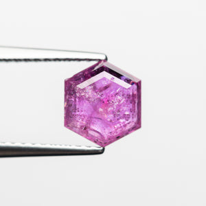 1.65ct 7.43x6.53x2.94mm Hexagon Portrait Cut Sapphire 23709-06