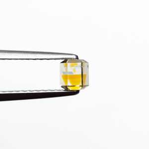 0.61ct 3.77x3.70x3.78mm Hexagonal Prism Sapphire 23747-01