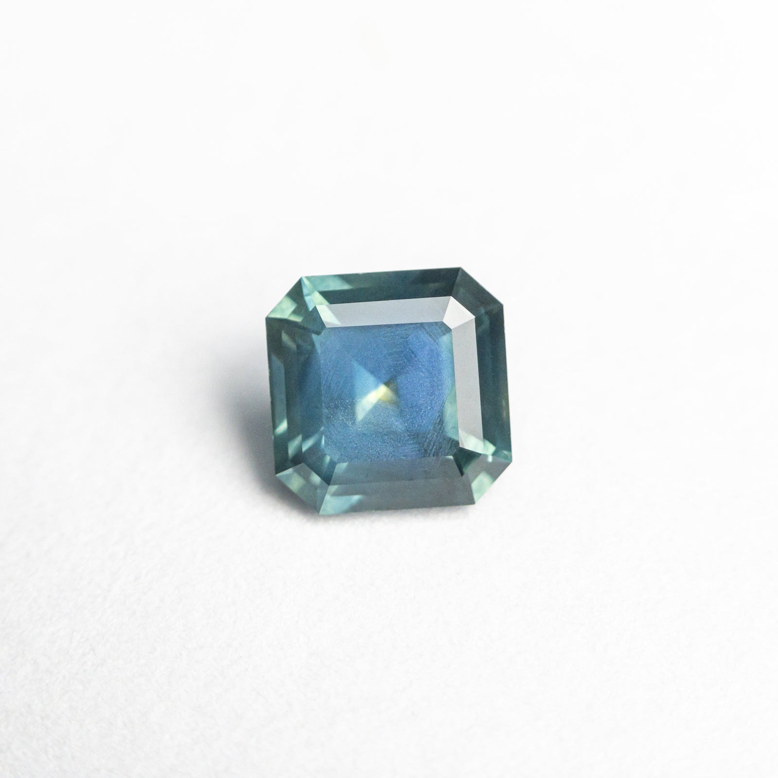 0.72ct 4.99x4.98x3.05mm Cut Corner Square Step Cut Sapphire 23755-01