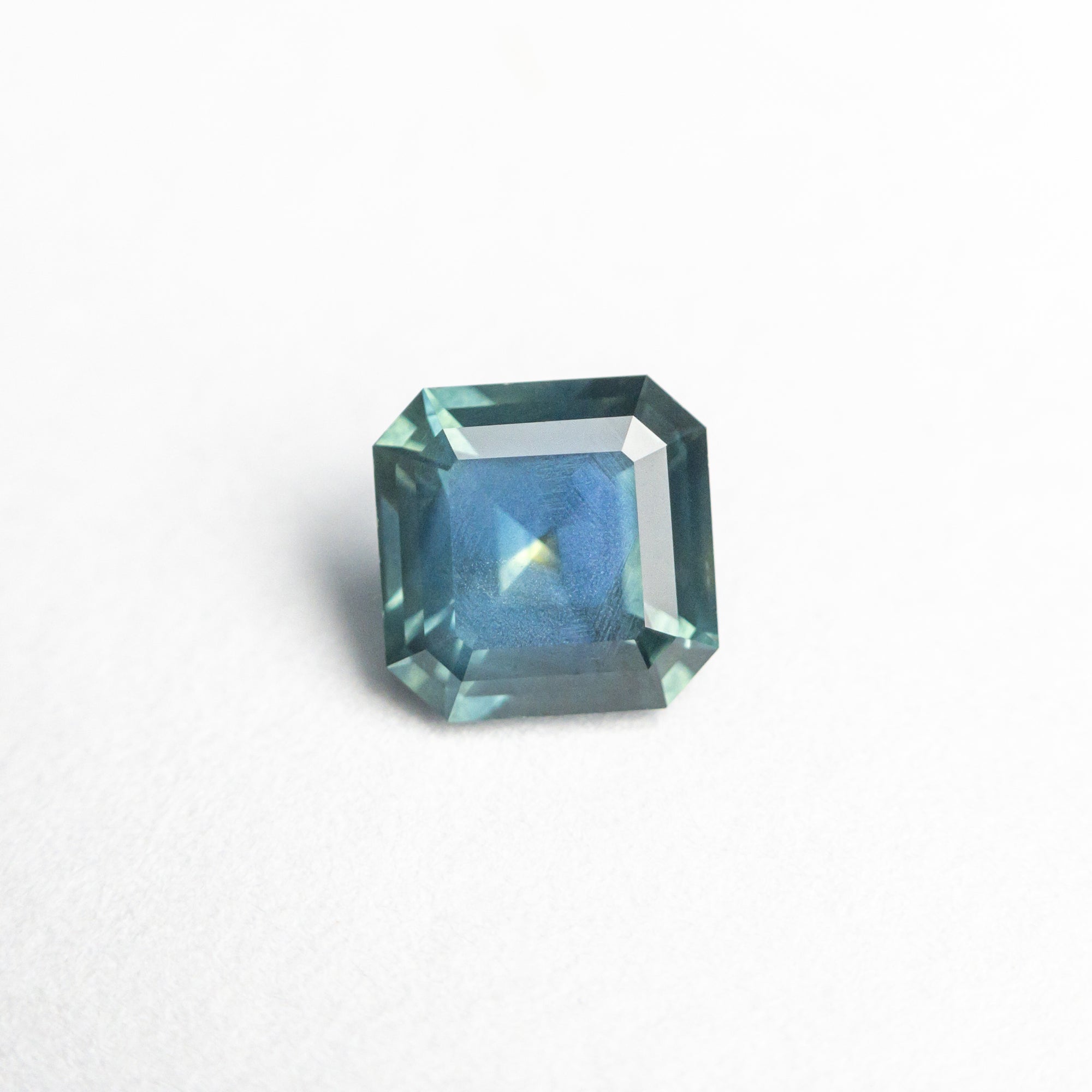 0.72ct 4.99x4.98x3.05mm Cut Corner Square Step Cut Sapphire 23755-01