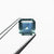 0.72ct 4.99x4.98x3.05mm Cut Corner Square Step Cut Sapphire 23755-01