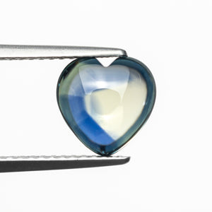 2.32ct 8.39x8.33x3.59mm Heart Cabochon Cut Sapphire 23757-01