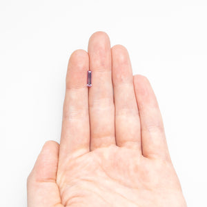 0.60ct 9.52x2.74x1.98mm Cut Corner Rectangle Step Cut Sapphire 23771-04