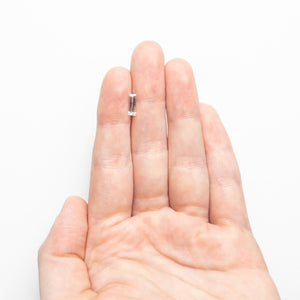 0.61ct 8.51x3.01x2.09mm Baguette Step Cut Sapphire 23775-03