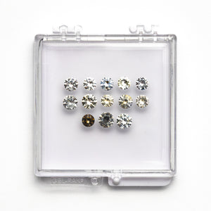 7.58cttw 13pc Round Brilliant Sapphire Parcel 23782-00