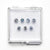 HOLD D12997 Jan 20 2025 4.48cttw 7pc Round Brilliant Sapphire Parcel 23784-00