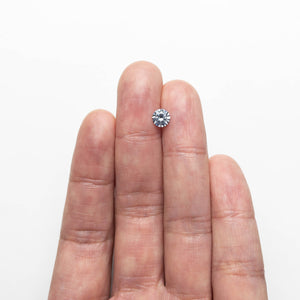 0.87ct 5.91x5.91x3.63mm Round Brilliant Sapphire 23784-05
