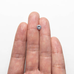 0.86ct 5.98x5.98x3.52mm Round Brilliant Sapphire 23784-06