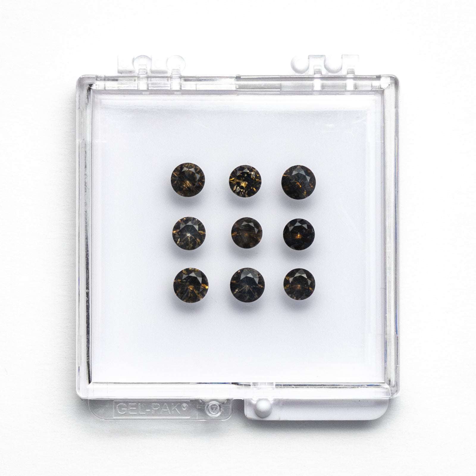 6.32cttw 9pc Round Brilliant Sapphire Parcel 23785-00