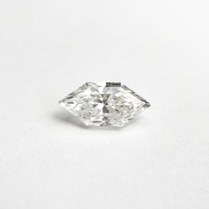 0.63ct 8.21x3.87x3.08mm GIA SI2 G Hexagon Brilliant 23790-01
