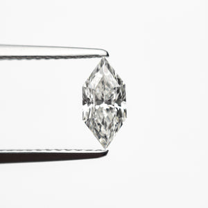 0.63ct 8.21x3.87x3.08mm GIA SI2 G Hexagon Brilliant 23790-01