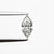 0.63ct 8.21x3.87x3.08mm GIA SI2 G Hexagon Brilliant 23790-01