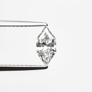 0.57ct 8.32x4.05x2.89mm GIA VS1 D Hexagon Brilliant 23791-01