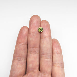 1.36ct 6.82x6.75x4.18mm Round Brilliant Sapphire 23806-10
