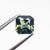 1.56ct 6.37x6.26x4.14mm Cut Corner Square Brilliant Sapphire 23813-22