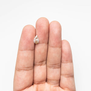 1.01ct 9.20x5.45x2.97mm VS2 C4 Pear Brilliant 23830-01