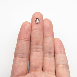 0.88ct 6.89x5.01x3.06mm Oval Double Cut 23834-53