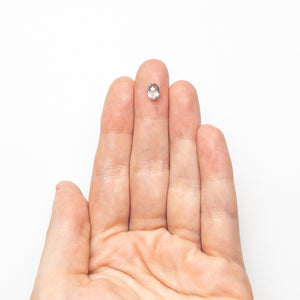 0.90ct 6.43x5.06x3.15mm Oval Double Cut 23834-55