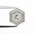 3.59ct 9.88x8.59x4.71mm Hexagon Step Cut 23841-08
